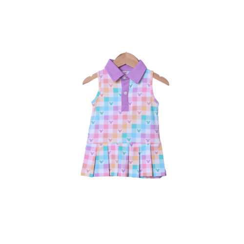 Pastel Mouse Park Tennis Dress