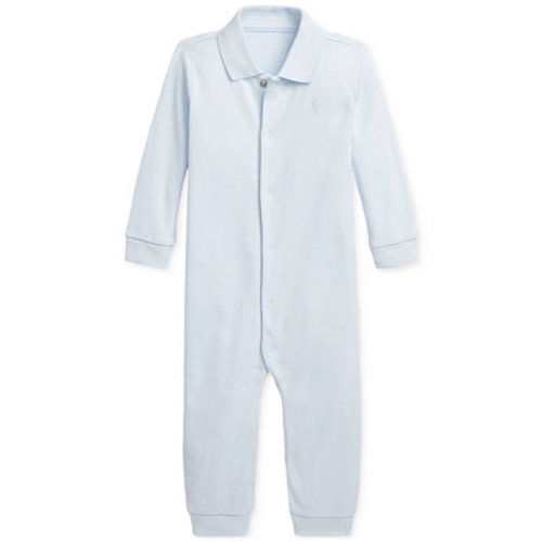 Baby Boys Cotton Classic Polo Coverall