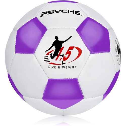 Wisdom Leaves Mini Soccer Ball for Kids/Toddlers,Small Soccer Balls Size 1.5,Baby Toy Ball for Indoor and Outdoor Play Games,Soft and Lightweight（160g）