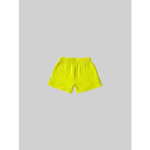 Solid Organic Muslin Shorts