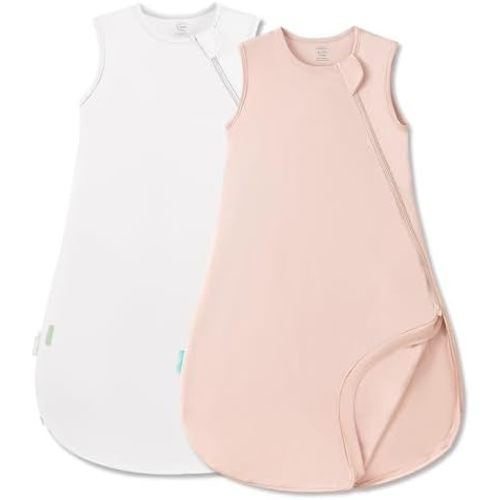 Supersoft Sleep Sack 0.5 TOG, Premium Bamboo Viscose Sleeping Bag Thin Baby Wearable Blanket 2-Way Zipper Sleep Sack