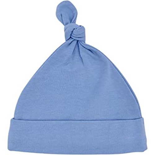 Organic Baby Hat for Boys/Girls/Newborns/Infant Hospital Hat (Organic Blue)