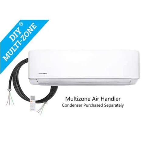 MRCOOL DIY 4th Gen Wall Mounted 1 Zone 9000 BTU 22 SEER Ductless Mini Split Heat Pump Air Handler Mfr# DIY09WMAH230C25 - Ace Hardware