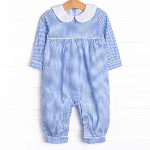 Days of Blue Romper, Blue – Stitchy Fish