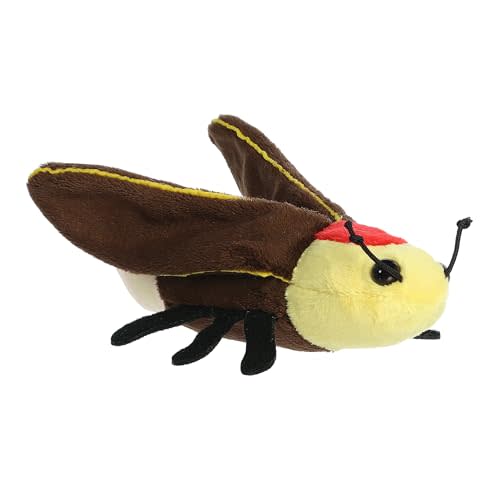 Aurora® Adorable Mini Flopsie™ Lux Firefly™ Stuffed Animal - Mini Companions Ready for Playful Adventures - for Kids All Ages, Toddlers, Adults, and Families - Brown 7.5 Inches