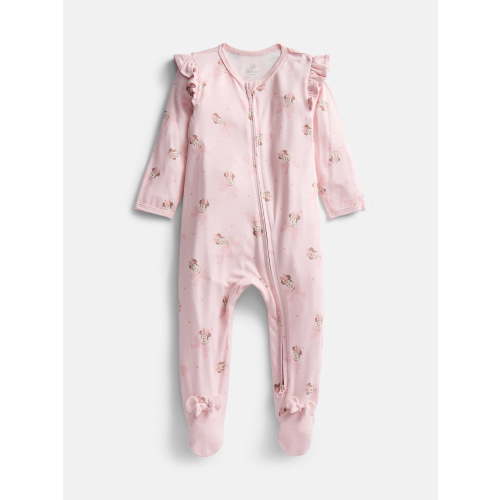 Disney Baby Wishes + Dreams Minnie Mouse Footed Sleep N Play, Sizes Preemie-6/9 Months