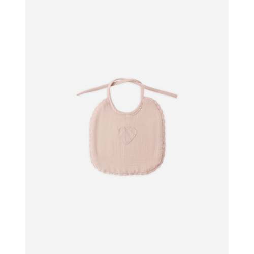 Woven Tie Bib Blush