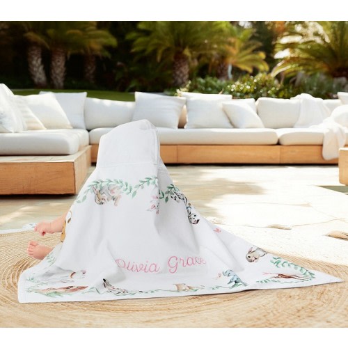 Disney Baby Beach Hooded Towel UPF 50+