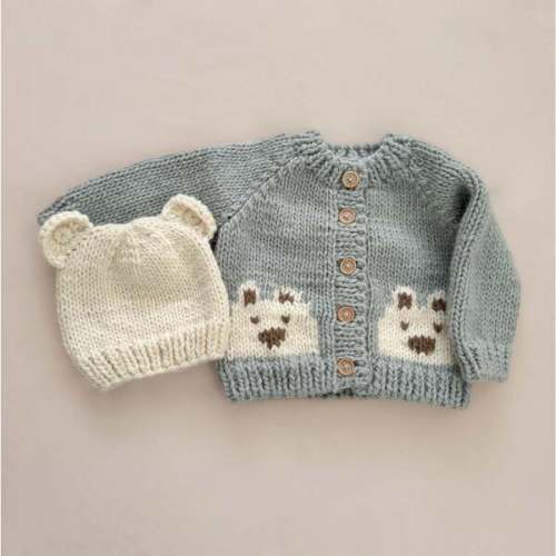Bear Hat, Cream - The Blueberry Hill | Maisonette