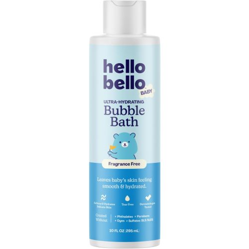 Hello Bello Baby Shampoo & Body Wash, Gentle Fragrance Free, 10oz