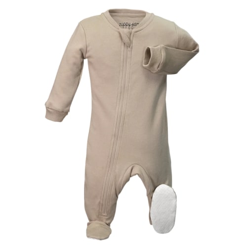 Solid Organic Footed Sleepers | Snuggle Bugz | Canada's Baby Store