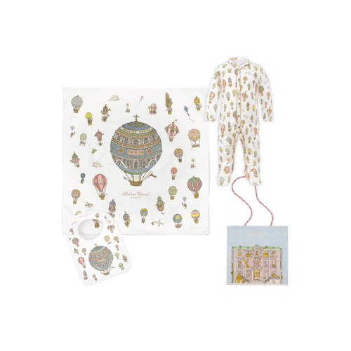 Playsuit Gift Set - Hot Air Balloons