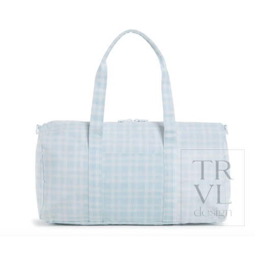 Weekender Duffle- Pimlico Blue Plaid