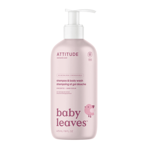 2-in-1 Baby Shampoo & Body Wash - Unscented