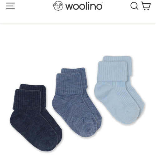 Wool Socks, Baby and Toddler, Blue