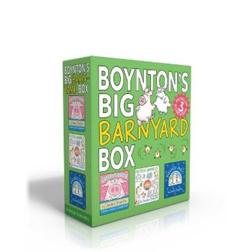 Boynton's Big Barnyard Box (Boxed Set) - (Boynton on Board) by Sandra Boynton (Board Book)