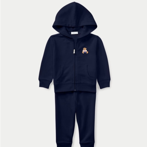 Polo Bear French Terry Hoodie & Pant Set | Ralph Lauren