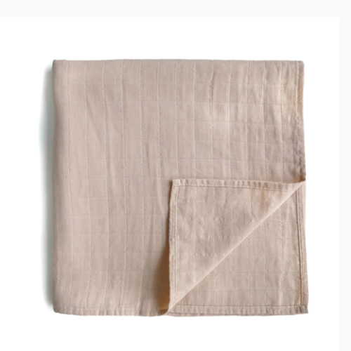 Mushie Organic Cotton Muslin Swaddle Blanket – Babyletto