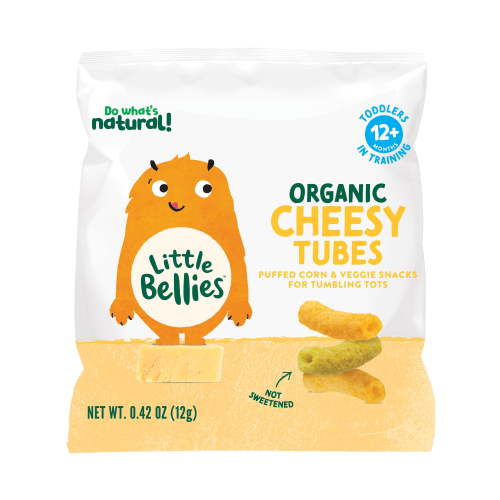 Little Bellies Organic Cheesy Tubes 0.42 oz