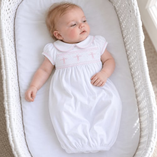 Forever Blessed Smocked Girl Gown