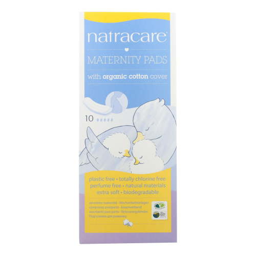 Natracare New Mother Natural Maternity Pads - 10 Pads - Pack of 3