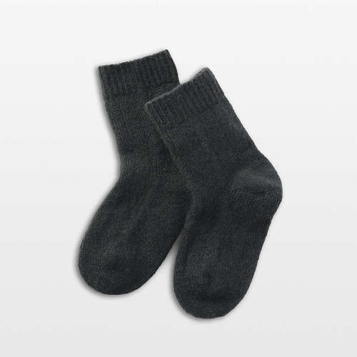 Nuna ® Shadow Black NB-6 Months Cashmere Baby Socks