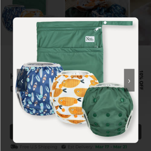 Harbor Hues Swim Diapers