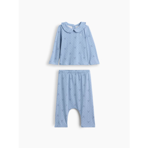 Baby Softspun Pointelle Outfit Set