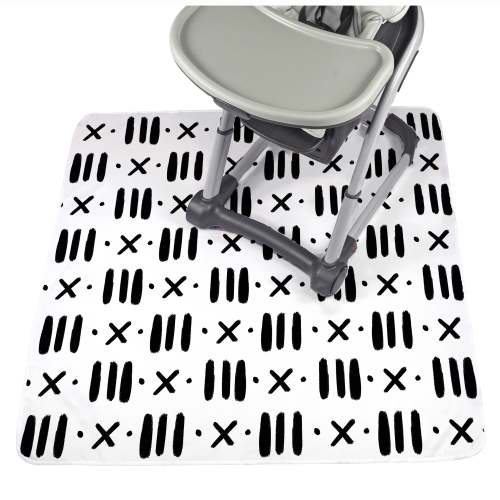 Baby Splat Mat - Black & White