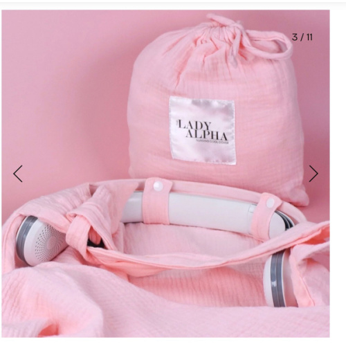 The Lady Alpha Nursing Cool Cover with Built-in Fan | Not So HOT Pink