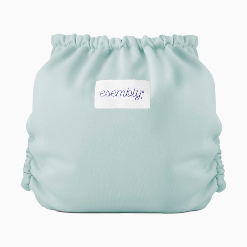 Recycled Diaper Cover (Outer) + Swim Diaper - Mist