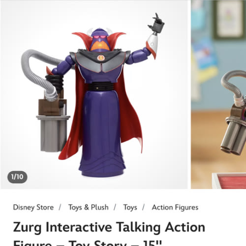 Zurg Interactive Talking Action Figure – Toy Story – 15'' | Disney Store