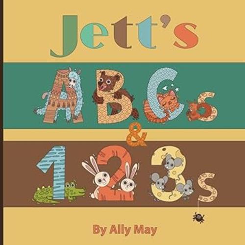 Jett's ABCs and 123s: Adorable Animal Alphabet and Numbers is a perfect gift for baby showers and birthdays.