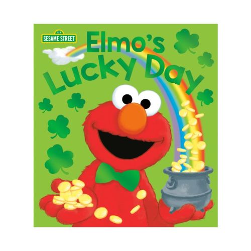 Elmo's Lucky Day (Sesame Street) - by Andrea Posner-Sanchez (Board Book)