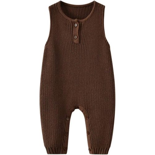 Vintage Baby Boy Knitted Outfits Overalls Romper Toddler Little Infant Photoshoot Props Clothes