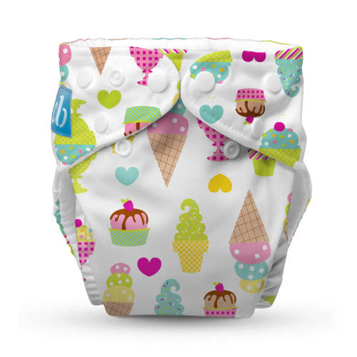 Reusable Cloth Diaper: One Size with Fleece (Pack of 1) - Gelato – Charlie Banana