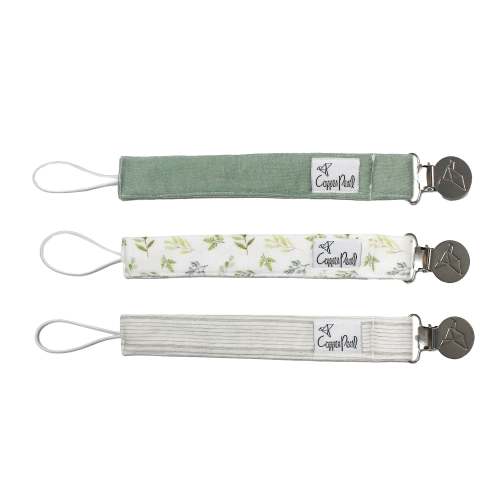 LIMOLIN Copper Pearl - 3-Pack Binky Clips - Haven
