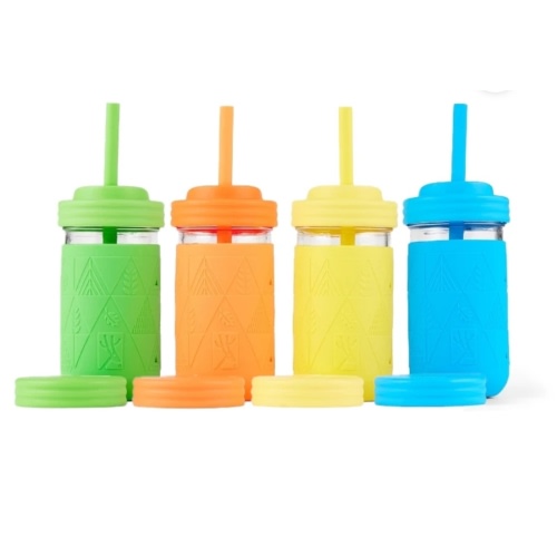 12oz Glass Mason Jar Drinking Tumblers + Food Storage