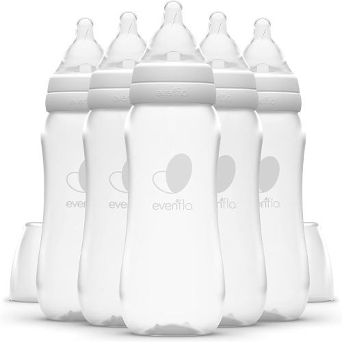 Evenflo Feeding Premium Proflo Venting Balance Plus Standard Neck Baby, Newborn and Infant Bottles - Developed by Pediatric Feeding Specialists - 9 Ounce (Pack of 6)