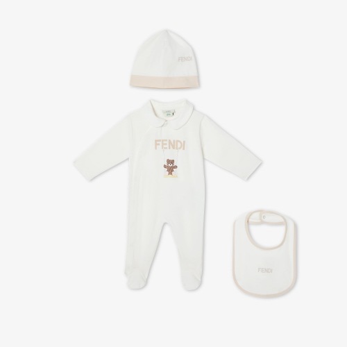 Baby set Jersey baby set with teddy bear print