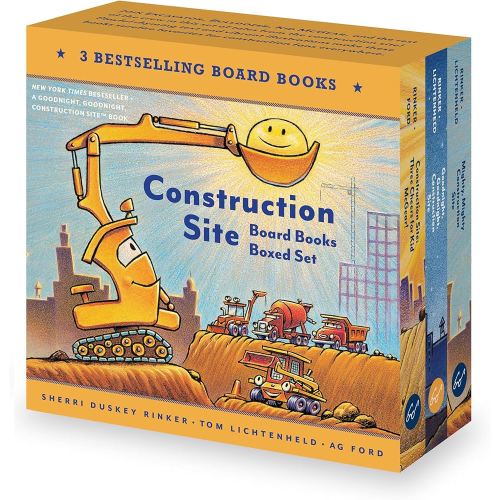 Construction Site Board Books Boxed Set (Goodnight Construction Site)