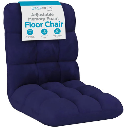 Trule Adjustable Floor Game Chair in Blue | Wayfair