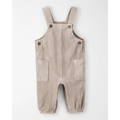 Baby Recycled Ribbed Velour Overalls - Little Planet | Carter's