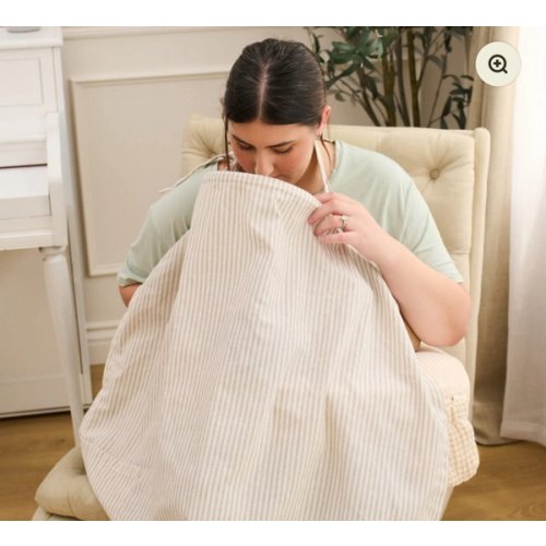 Linen Nursing Cover