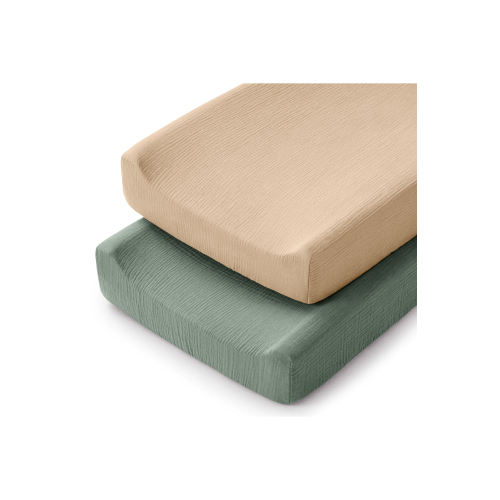 Muslin Changing Pad Cover, Pack of 2
