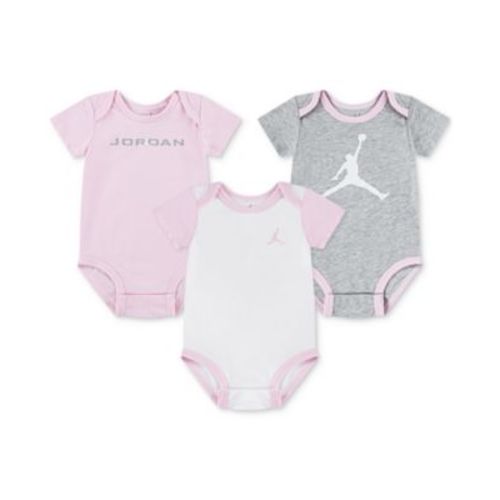 Baby Girl or Boy MJ Brooklyn Essentials Bodysuits, 3 Pack