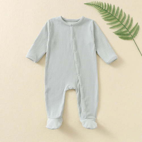 Bovxnpu Fall Winter Newborn Bodysuit, Infant Footed Pajamas Footie, Children's Long Sleeved Long Crawling Clothes born Jumpsuit With Foot Bag Foot Bag Fart Bag Crawling Clothes Long Crawling Clothes