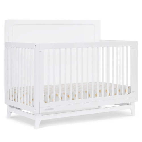 Spencer 6-in-1 Convertible Crib - Bianca White