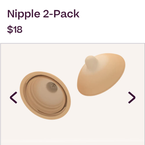 Nipple 2-Pack for breastfeeding bottles | Emulait