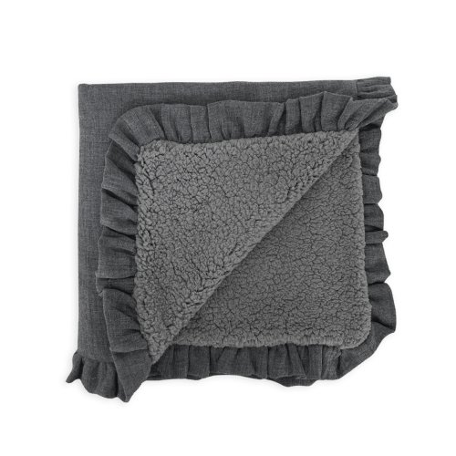 Sherpa Blanket Charcoal